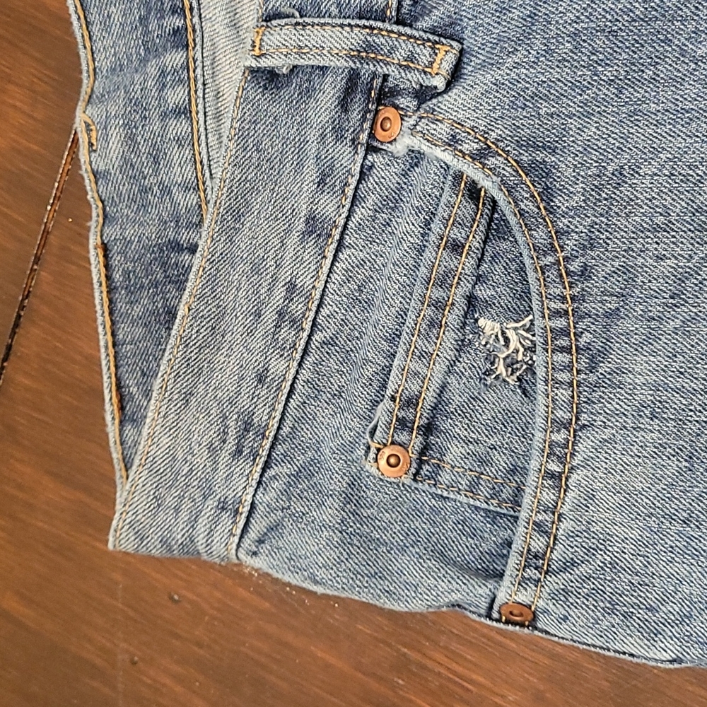 Vintage Lee Jean Cutoff Shorts Y2K - Picture 5 of 14